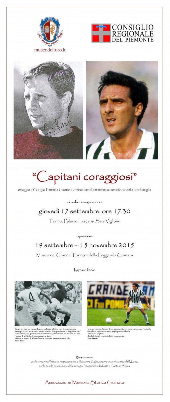 Locandina mostra Capitani Coraggiosi