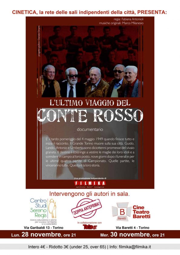 L'ultimo viaggio del Conte Rosso